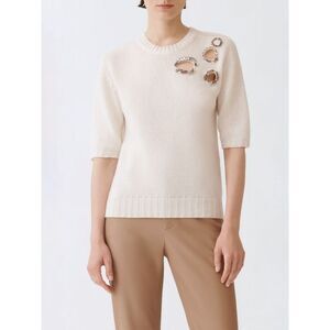 Fabiana Filippi Sweater Woman Natural